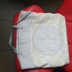 Vintage Julie opp coach shoulder bag